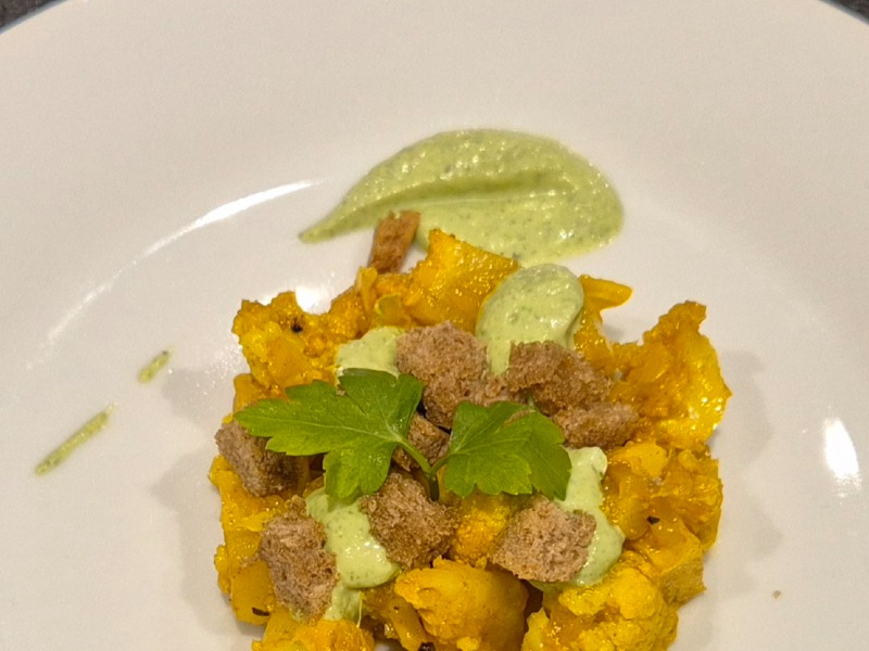 Salade de chou-fleur rôti et orange